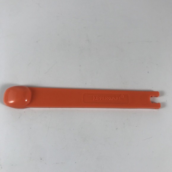 Tupperware Measuring Spoon Replacement 1/8 Tsp Orange #1266-1 Vintage - Picture 5 of 6